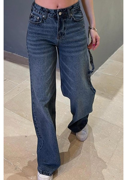 Mavi Straight Wide Kadın Jean MG1995 fiyatları