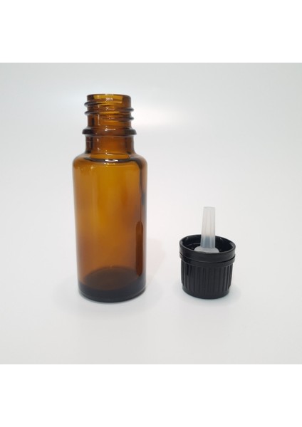 240 Adet ( 1 Koli) 20 cc Amber Içten Damlalıklı Cam Şişe - Ecza, Propolis Şişesi fırsatları