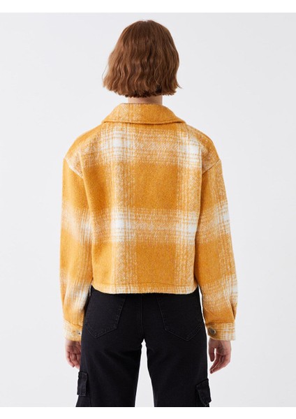 Lcw Vision Ekose Uzun Kollu Flanel Kadın Gömlek Ceket indirimleri