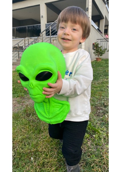 Alien Duvar Dekoru Uzaylı Duvar Dekorasyonu Alien Büst Gamer Dekorasyon modelleri