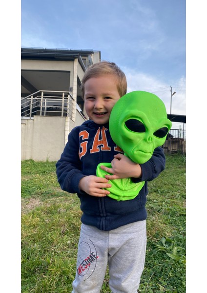 Alien Duvar Dekoru Uzaylı Duvar Dekorasyonu Alien Büst Gamer Dekorasyon indirimleri