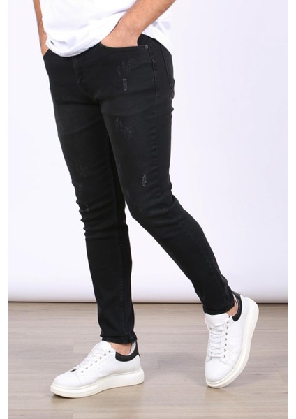 Skinny Fit Siyah Erkek Jean 5712 fiyatları