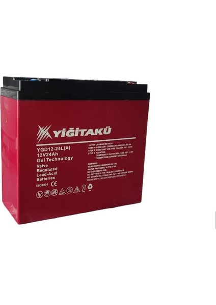24AH 12V Akü 2024 Üretim