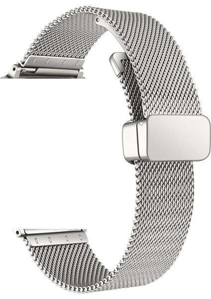 Case 4u C1 Kordon Metal Hasır Ayarlanabilir Mıknatıslı KRD85 Gümüş
