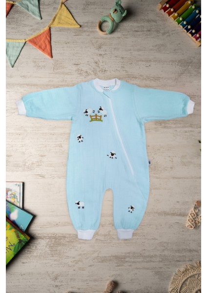 Be'calmonline - Organik Müslin - Uniseks - Uyku Tulumu - Mint fiyatları