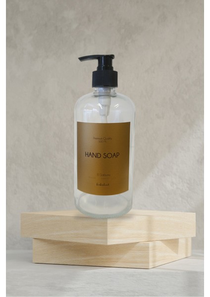 Binbirdemet Şeffaf Cam Sıvı El Sabunluğu modelleri