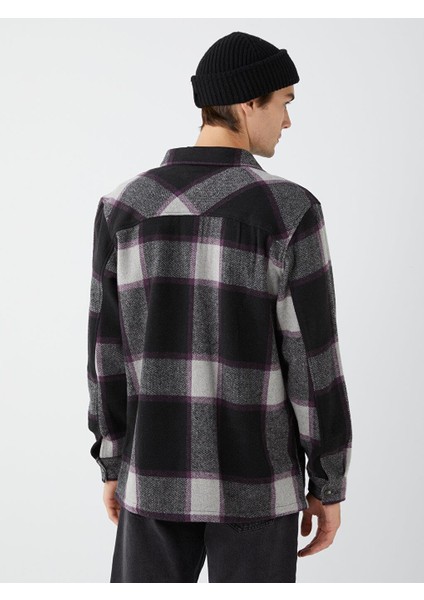 Lcw Casual Regular Fit Uzun Kollu Ekose Erkek Oduncu Gömlek Ceket