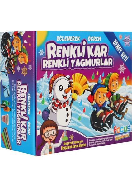 Zeno Toys Kar Kristal Deneyi Bilim Seti