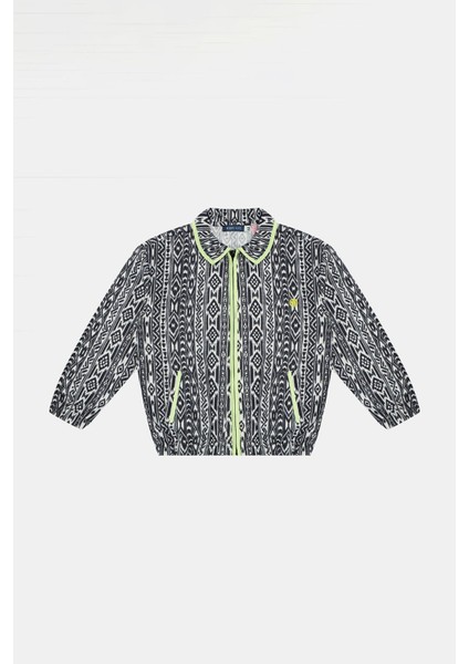 Bg Store Erkek Çocuk Desenli Ceket 23SS1NB3717