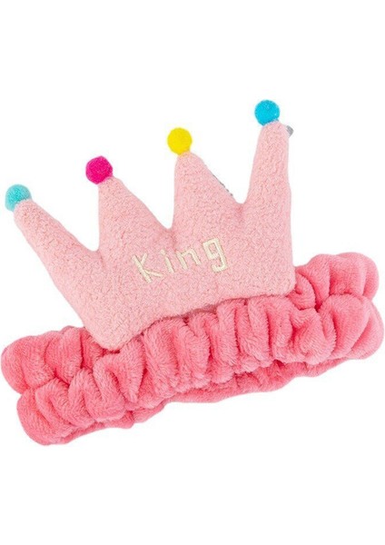 Koyu Pembe King Saç Bandı