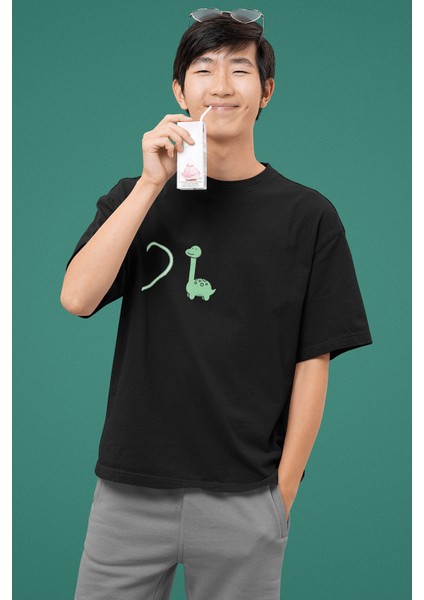 Kalpli Dinazorlar Sevgili/çift/arkadaşlık 2'li Tişört Seti indirimleri