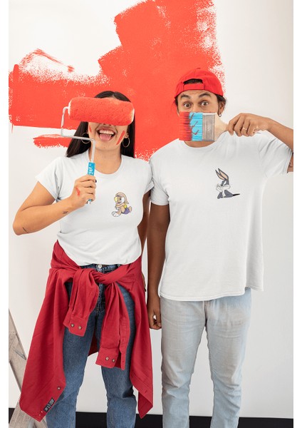 Bugs Bunny Sevgili/çift/arkadaşlık 2'li Tişört Seti fiyatları