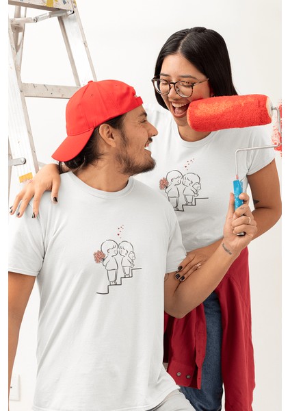 Tatlı Sevgili/çift/arkadaşlık 2'li Tişört Seti fiyatları