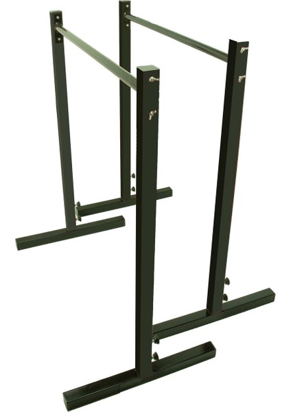 Tekno Trust 80 - 100 cm Paralel Bar - Dips Bar - Biceps Siyah