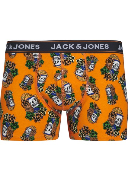 Jactrıple Skull Trunks 5 Pack Erkek Lacivert Boxer 12251417-04