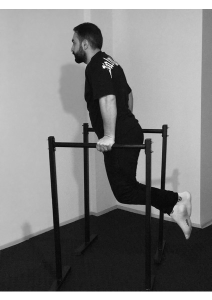 Tekno Trust Ikili Muscle Monsters Paralel Dips Triceps Rack Station 100 - 150 cm 100 Siyah fırsatları