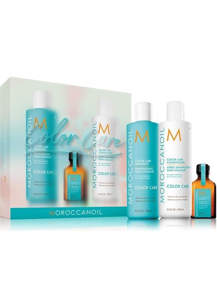 Color Care Spring Kit Color Care Şampuan 250ML Saç Kremi 250 ml ve Saç Bakım Yağı 25ML 3lü Set