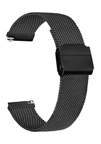 Ixtech Xee-5 Kordon Çıtçıtlı Hasır Metal Örgülü KRD45 Siyah