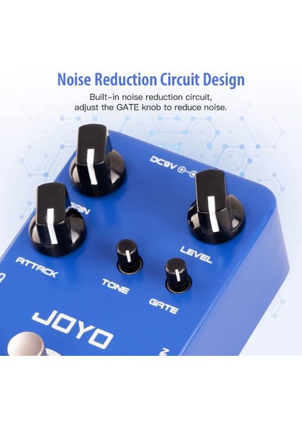 JF23 Argos Overdrive Pedalı