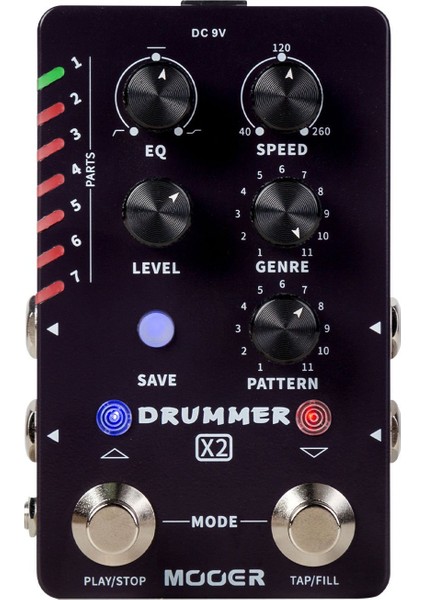 M728 Drum Machine Pedalı