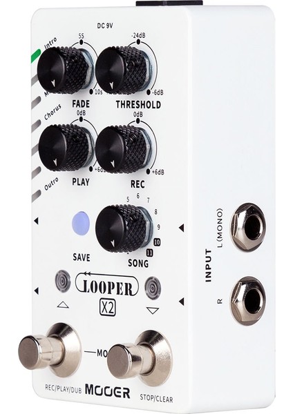 M727 Stereo Looper Gitar Pedalı