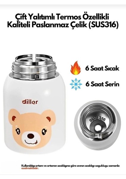 Çelik Matara 300ML Gri Koala fırsatları