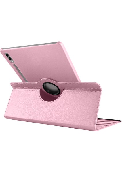 Galaxy Tab S9 Ultra SM-X910 Dönebilen Standlı Kılıf Pembe