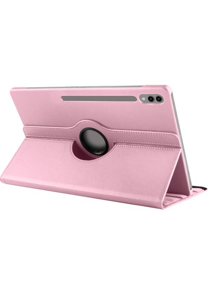 Galaxy Tab S9 Ultra SM-X910 Dönebilen Standlı Kılıf Pembe