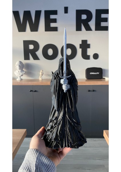 Nazgul Figürü 30 cm Yüzüklerin Efendisi Dekoratif Büst The Lord Of The Rings