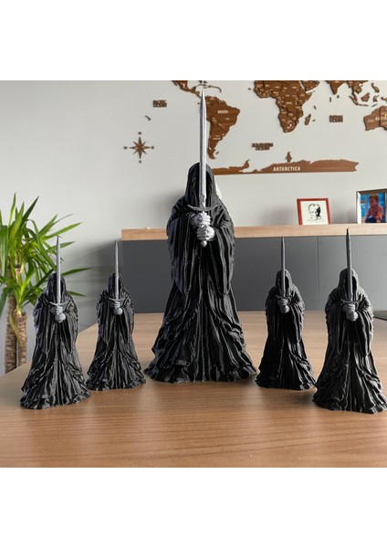 Nazgul Figürü 30 cm Yüzüklerin Efendisi Dekoratif Büst The Lord Of The Rings