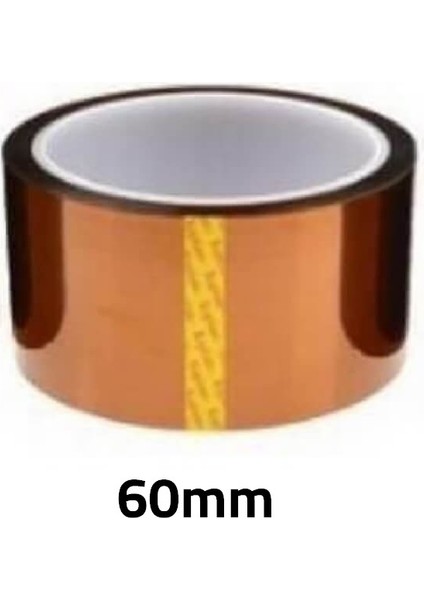 Kapton Bant. Isıya Dayanıklı Termal Bant. Isı Yalıtım Bandı 60MM
