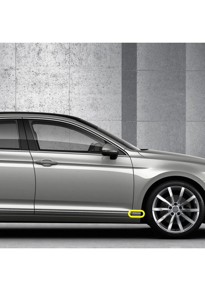 Vw Passat B8 2015-2019 Sağ Ön Çamurluk Alt Kromaj Çıtası 3G0853996D