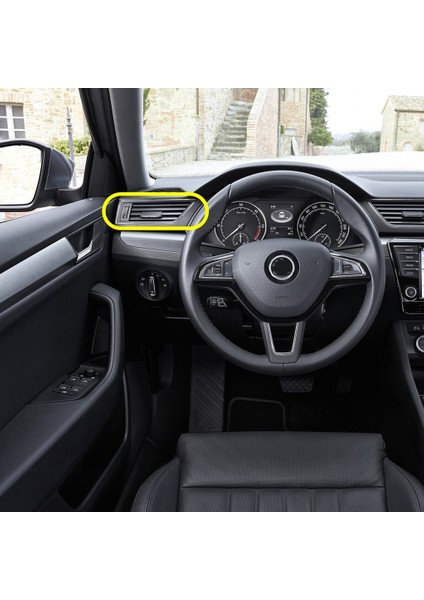 Skoda Superb 3 2015-2019 Ön Konsol Sol Hava Izgarası Krom 3V0819701D