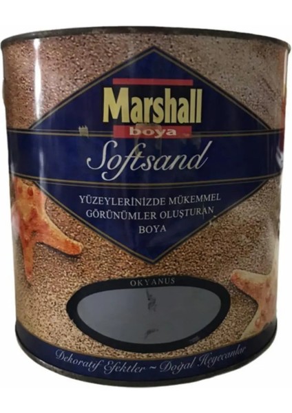 Softsand Dekoratif Boya 2.5 Litre