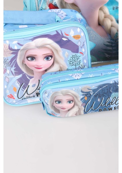 Cool Gırl Lisanslı Frozen Elsa Okul Çantası,beslenme Çantası,kalem Çantası ve Beslenme Kutusu Seti fiyatları