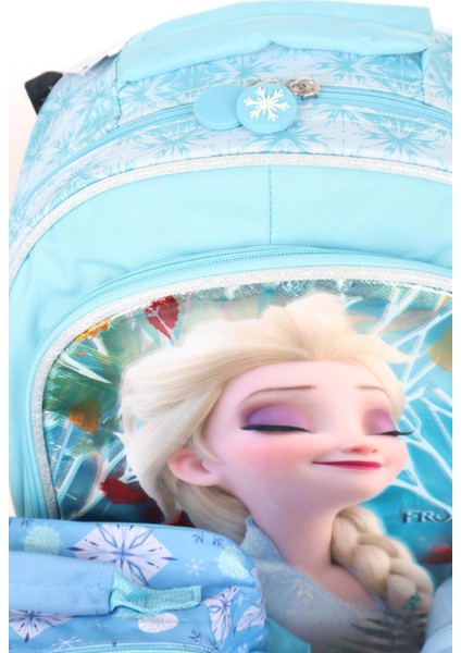 Cool Gırl Lisanslı Frozen Elsa Okul Çantası,beslenme Çantası,kalem Çantası ve Beslenme Kutusu Seti indirimleri