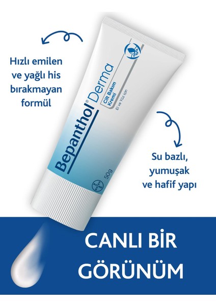 Derma Cilt Bakım Kremi 50 gr + Onarıcı Bakım Merhemi 50 gr + Bel Çantası Hediye