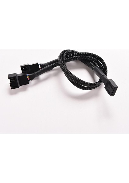 1 Adet 26.2cm Bilgisayar Kasası Fanı Güç Kablosu 4pin Pwm Çift Pwm Bilgisayar Kasası Fanı Güç Kollu Y-Splitter Adaptör Kablosu (Yurt Dışından)