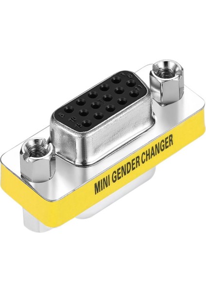 VGA - VGA Dişi - Kadın VGA HD15 Pin Cinsiyet Değiştirici Dönüştürücü Adaptör VGA HD15 Pin Cinsiyet Değiştirici Dönüştürücü Adaptör (Yurt Dışından)