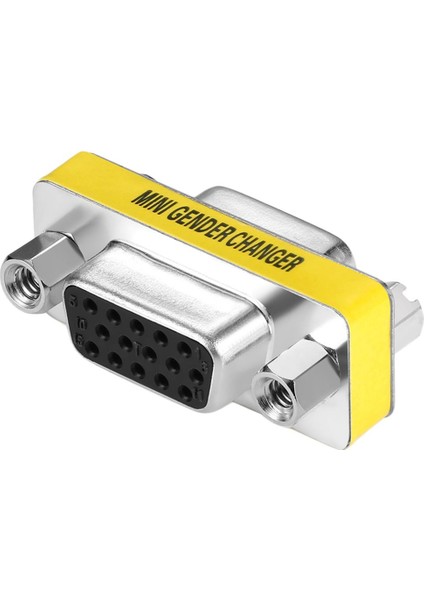 VGA - VGA Dişi - Kadın VGA HD15 Pin Cinsiyet Değiştirici Dönüştürücü Adaptör VGA HD15 Pin Cinsiyet Değiştirici Dönüştürücü Adaptör (Yurt Dışından)