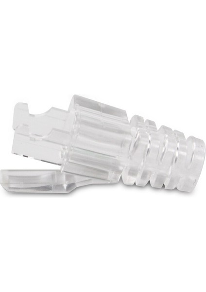 50 Adet Şeffaf Cat6 RJ45 Fiş Bagaj Kapakları Ethernet Ağ Kablosu Gerginlik Giderici Botlar RJ45 Fişler Soket RJ45 Konnektör Kapakları (Yurt Dışından)