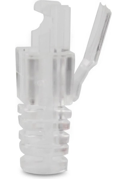 50 Adet Şeffaf Cat6 RJ45 Fiş Bagaj Kapakları Ethernet Ağ Kablosu Gerginlik Giderici Botlar RJ45 Fişler Soket RJ45 Konnektör Kapakları (Yurt Dışından)