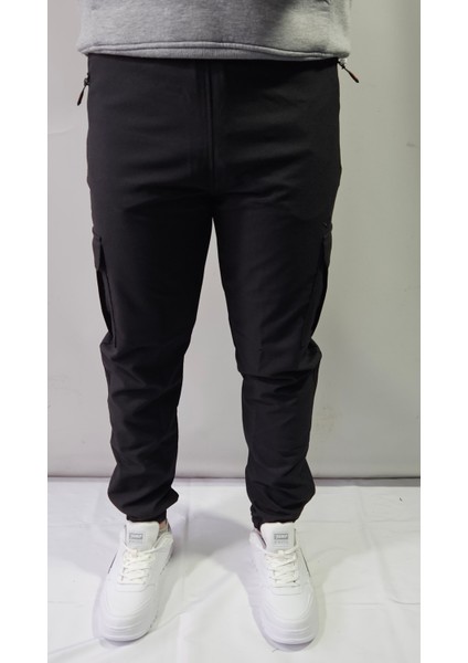 Jera 5069 Kargo Cepli Paçası Lastikli Erkek Eşofman Altı