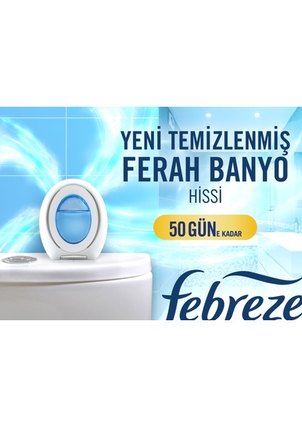 Banyo Temiz Çarşaf Fer Hava Ferahlatıcı Oda Kok X3