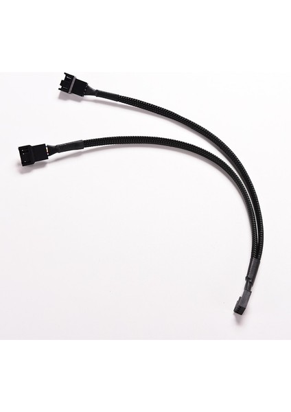 1 Adet 26.2cm Bilgisayar Kasası Fanı Güç Kablosu 4pin Pwm Çift Pwm Bilgisayar Kasası Fanı Güç Kollu Y-Splitter Adaptör Kablosu (Yurt Dışından)