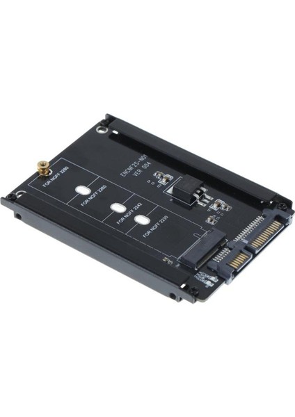 Vanpower Siyah Metal Kasa Cy B + M Soket 2 M.2 Ngff (Sata) SSD - 2.5 Sata Adaptörü Için 2230/2242/2260/2280MM M2 SSD Sürücü Kablosu (Yurt Dışından)