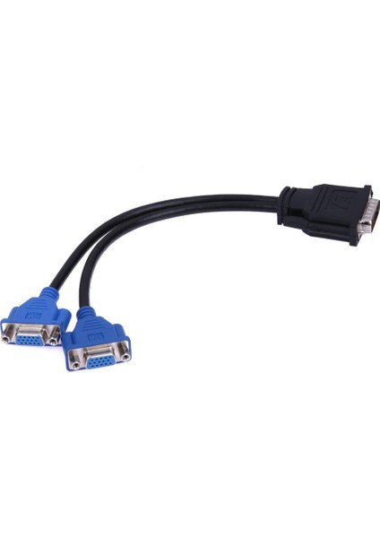 Dms-59 Pin 5.9mm Erkek 2 VGA 15 Pin Dişi Splitter Adaptör Uzatma Kablosu Tel Hp Dell Monitör Tv Projektörü Hdtv Için (Yurt Dışından) modelleri