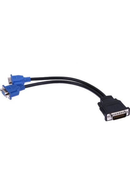 Dms-59 Pin 5.9mm Erkek 2 VGA 15 Pin Dişi Splitter Adaptör Uzatma Kablosu Tel Hp Dell Monitör Tv Projektörü Hdtv Için (Yurt Dışından) fırsatları