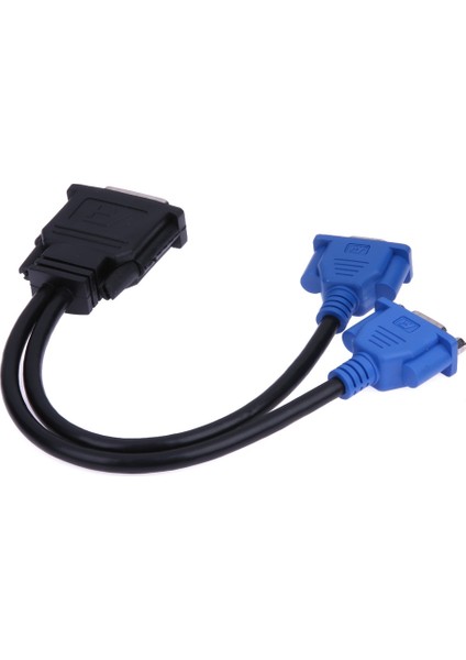 Dms-59 Pin 5.9mm Erkek 2 VGA 15 Pin Dişi Splitter Adaptör Uzatma Kablosu Tel Hp Dell Monitör Tv Projektörü Hdtv Için (Yurt Dışından) indirimleri