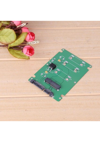 1 Adet SSD Msata 2.5 Inç Sata 3 Adaptör Dönüştürücü Kartı ile 2.5 Inç Kasa Bilgisayar Aksesuarları (Yurt Dışından)